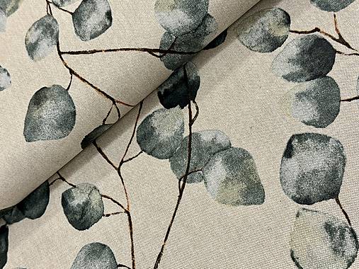 BAVLNA DEKOR / EUKALYPTUS NA REŽNOM PODKLADE