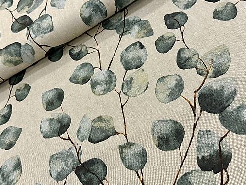 BAVLNA DEKOR / EUKALYPTUS NA REŽNOM PODKLADE