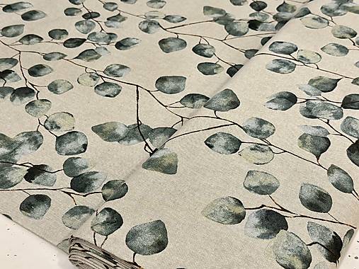 BAVLNA DEKOR / EUKALYPTUS NA REŽNOM PODKLADE