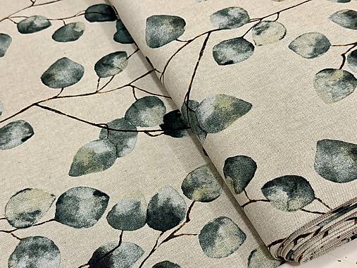 BAVLNA DEKOR / EUKALYPTUS NA REŽNOM PODKLADE