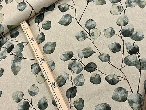 BAVLNA DEKOR / EUKALYPTUS NA REŽNOM PODKLADE