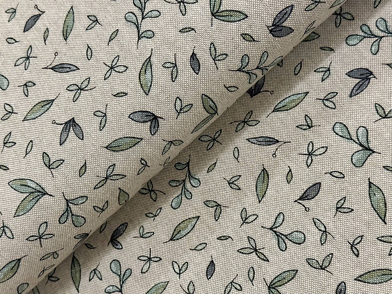 BAVLNA DEKOR / ZELENÉ MINT LISTY