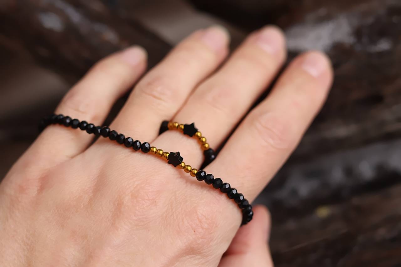 2-dielna súprava šperkov - prsteň a náramok