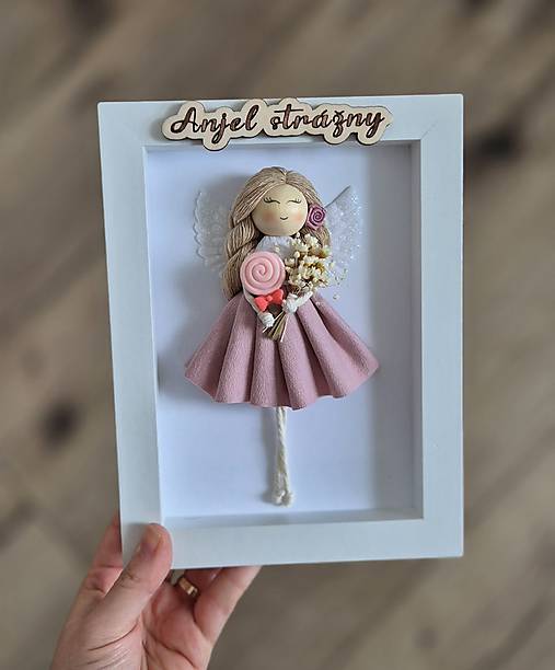 Dekorácie - Anjelik ,,sweet"  - 18088607_