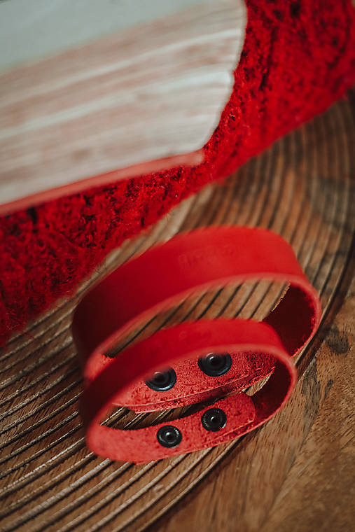 Kožený náramok - Môj, moja