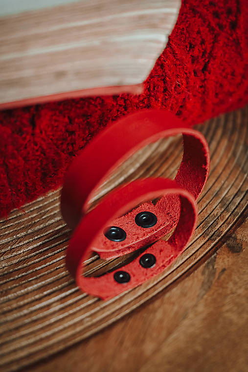 Kožený náramok - Môj, moja