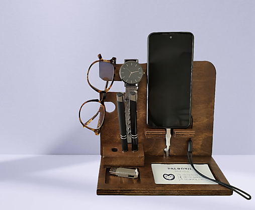 Úložné priestory & Organizácia - Drevený organizér - 18090939_