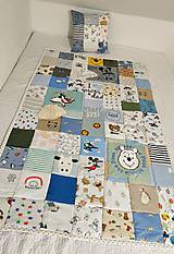 Detský textil - Detská spomienková deka 100x150cm - 18091366_
