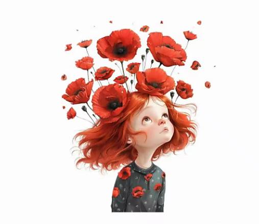 NZ101 Nažehľovačka dievča