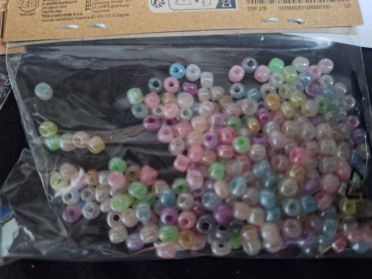 KI101 Korálka akrylová 5 mm