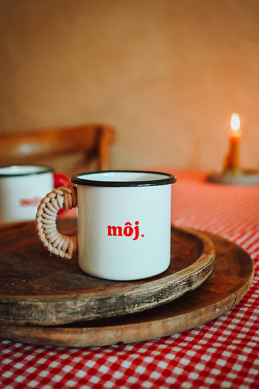 Smaltovaný hrnček - Môj