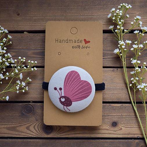 Ozdoby do vlasov - Gumička do vlasov  - 18091645_