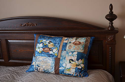 Úžitkový textil - Veľký jarný vankúš - 18093801_