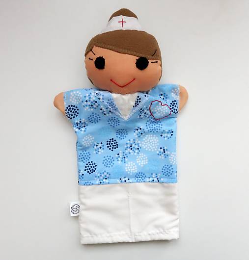 Maňuška na ruku - zdravotná sestra