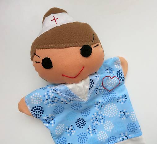 Maňuška na ruku - zdravotná sestra