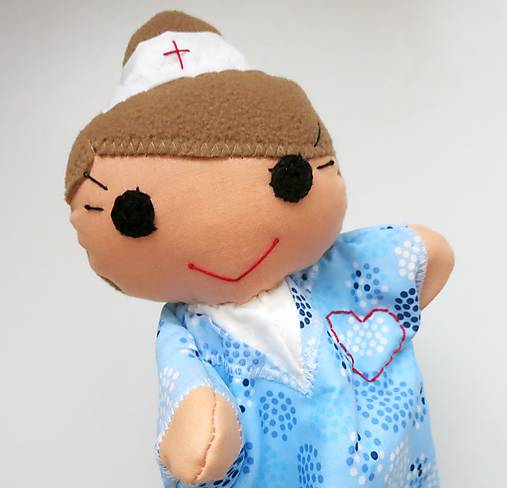 Maňuška na ruku - zdravotná sestra