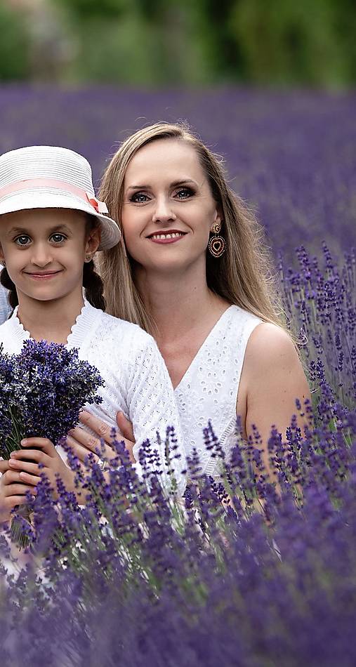 Malé srdiečkové náušnice (316L) (Červené - ružovo zlaté)