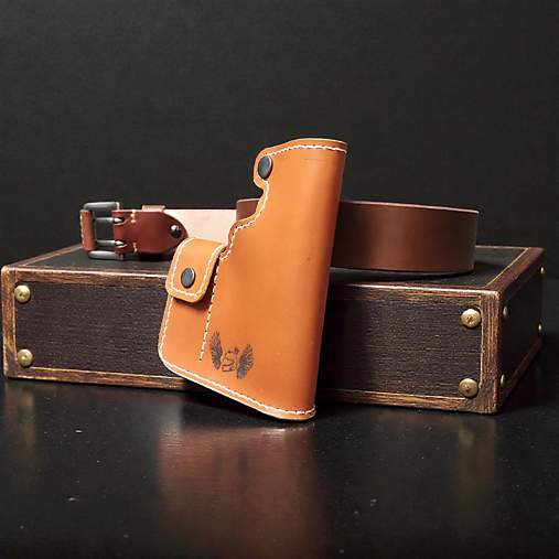 Kožené púzdro na elektronickú cigaretu