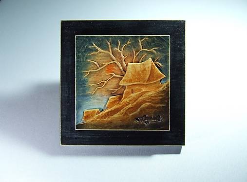 Obrazy - PODVEČER, krajina 2 - 18094126_