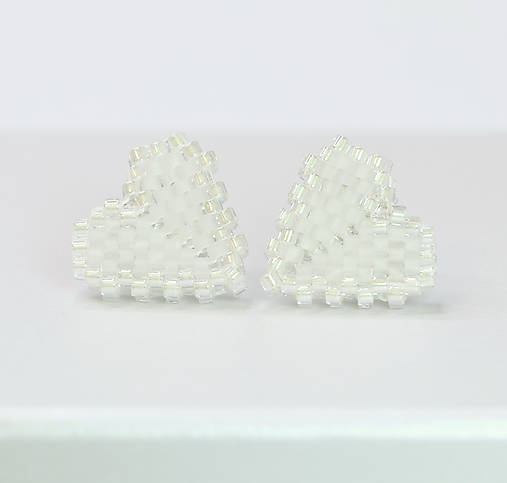 Srdiečka_napichovacie náušnice