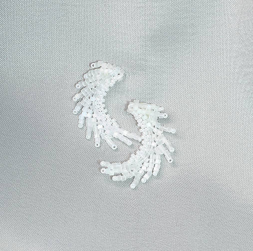 s v a d b a _ abstraktné napichovacie náušnice