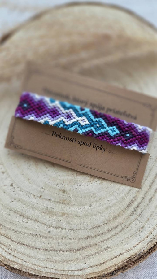 Náramok Fialový sen