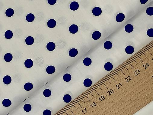 100% BAVLNA / MODRÁ GUĽKA