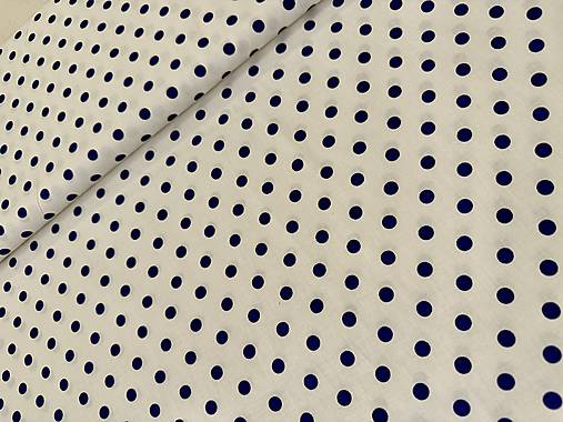 100% BAVLNA / MODRÁ GUĽKA