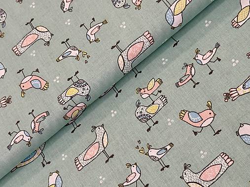 100% BAVLNA / VTÁČIKY