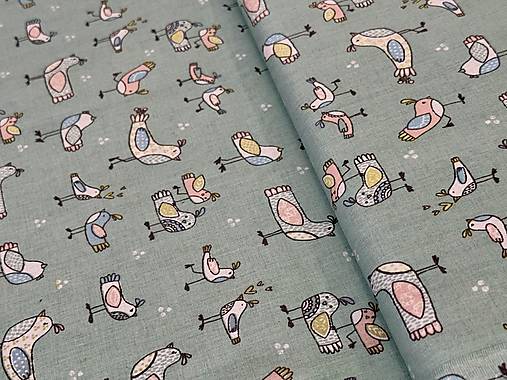 100% BAVLNA / VTÁČIKY