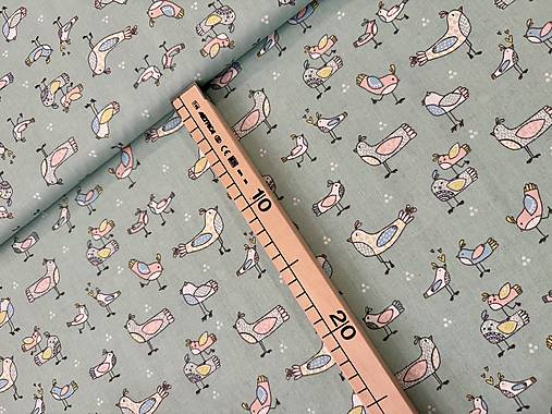 100% BAVLNA / VTÁČIKY