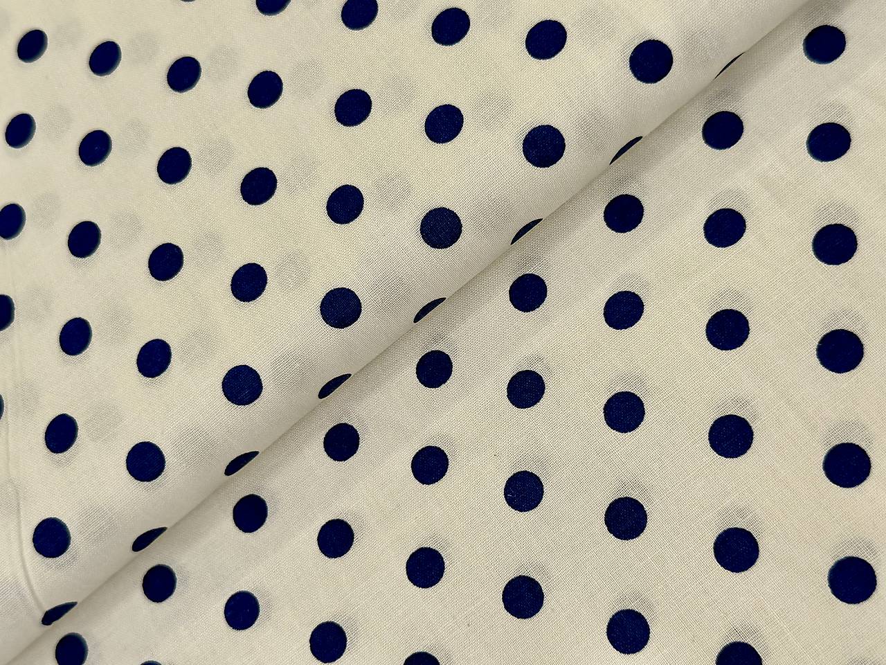 100% BAVLNA / MODRÁ GUĽKA