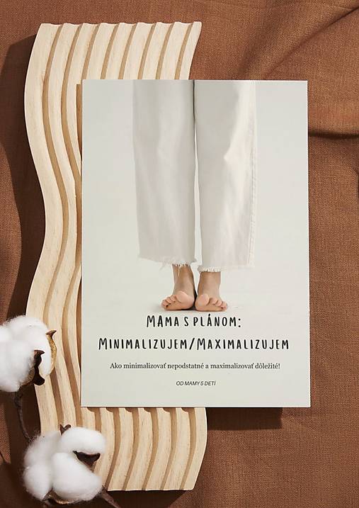 Knihy - Mama s plánom: Minimalizujem/Maximalizujem - 18097178_