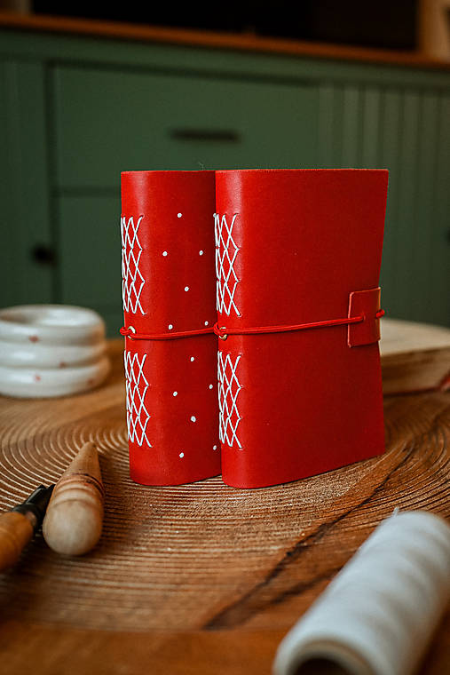 Kožený zápisník - Marlene