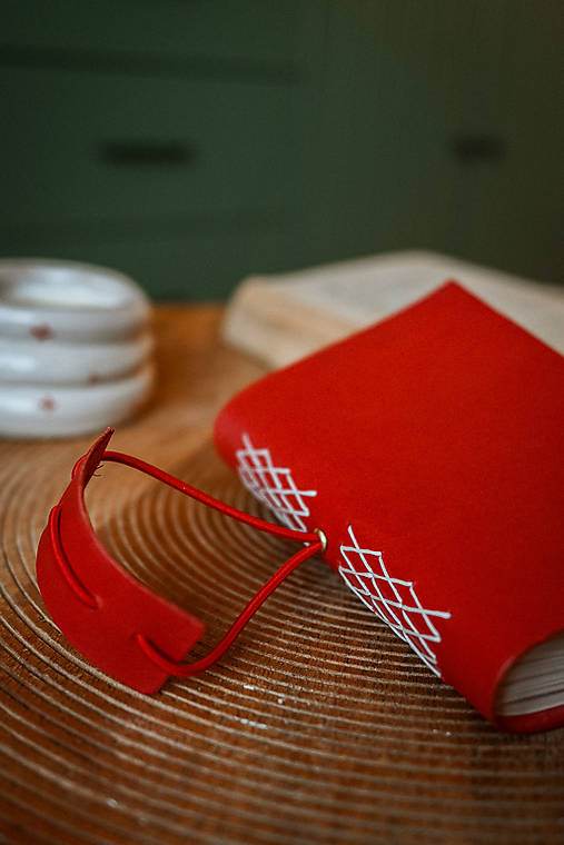 Kožený zápisník - Marlene