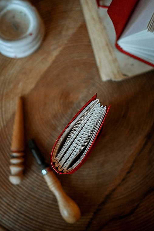 Kožený zápisník - Marlene