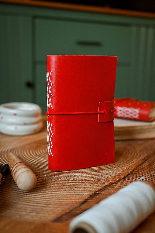 Kožený zápisník - Marlene