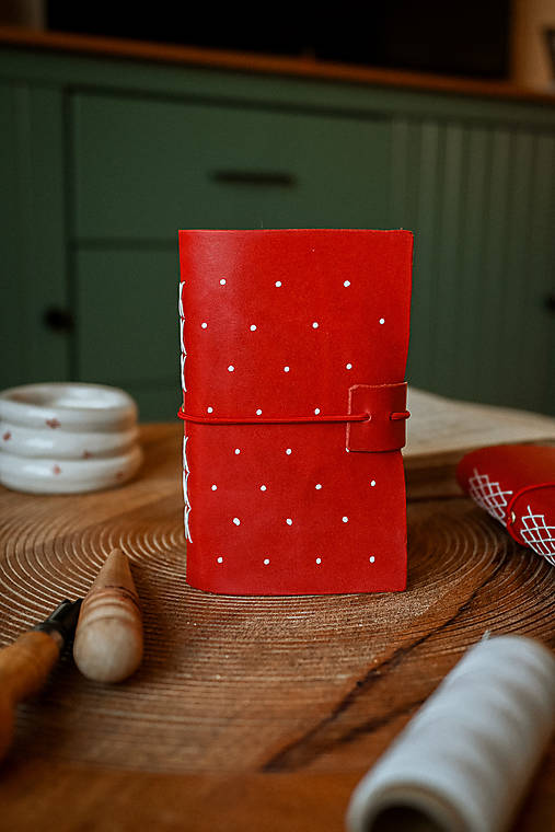 Kožený zápisník - Shirley