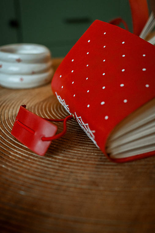 Kožený zápisník - Shirley