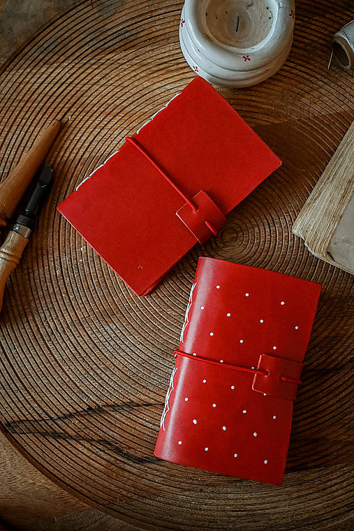 Kožený zápisník - Shirley