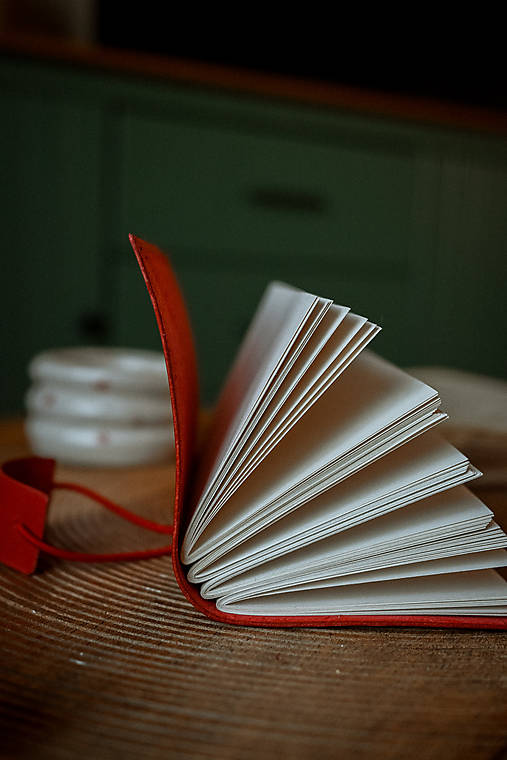 Kožený zápisník - Shirley