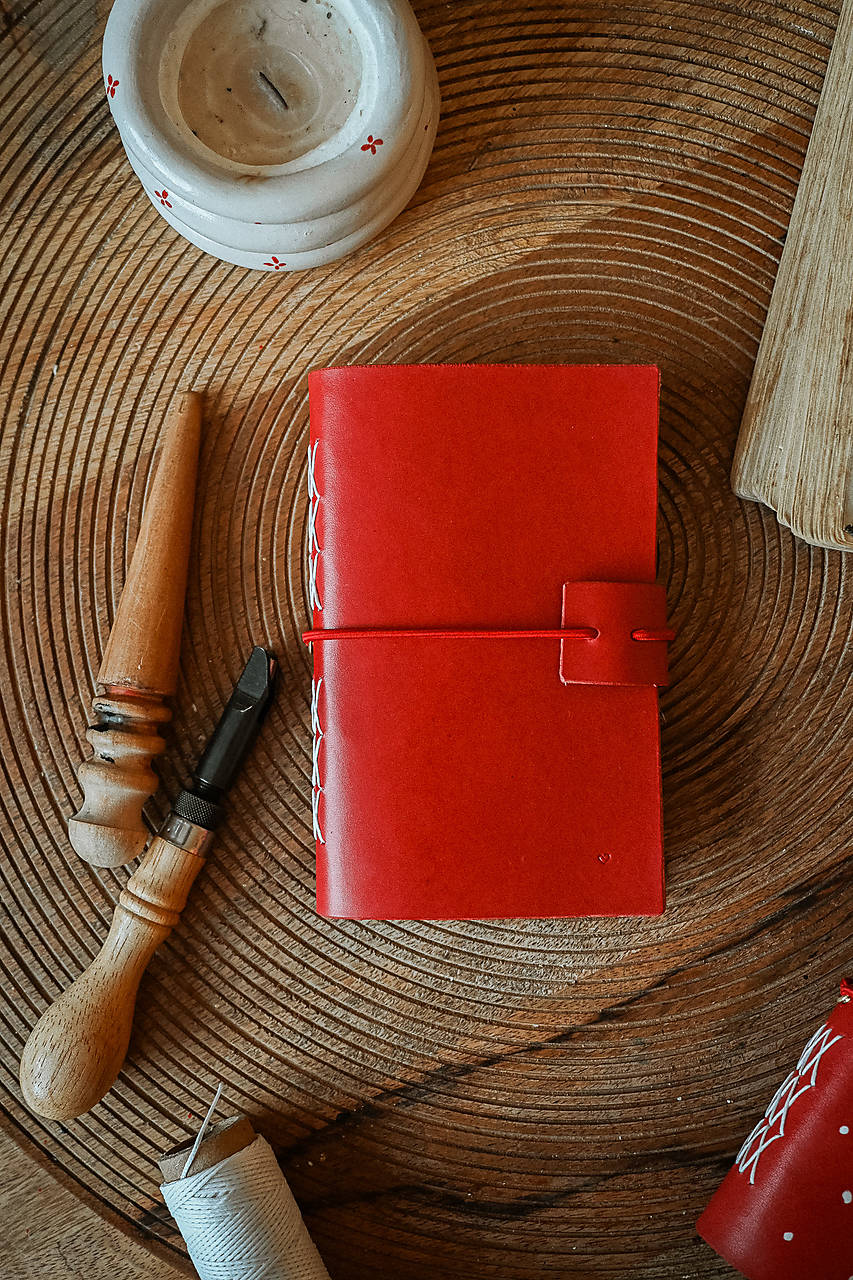 Kožený zápisník - Marlene