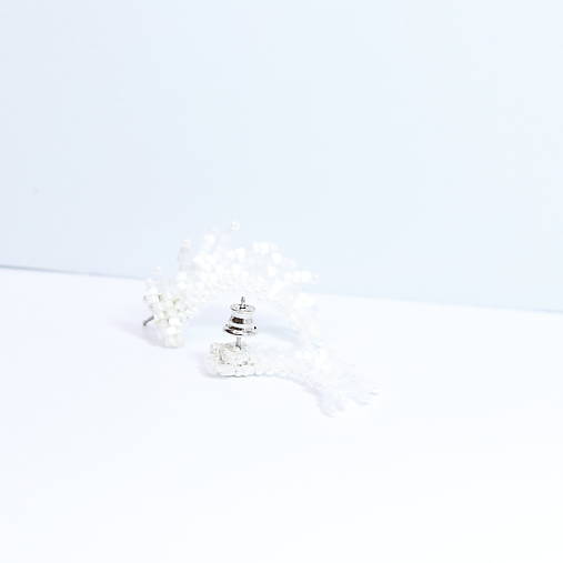 s v a d b a _ abstraktné napichovacie náušnice