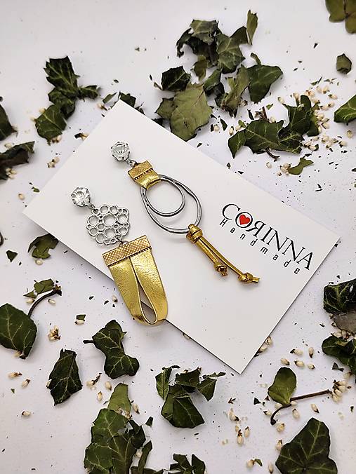 Asymetrické náušnice "ALENAA"