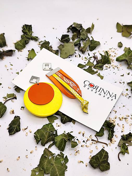 Asymetrické náušnice "FATHIMA"