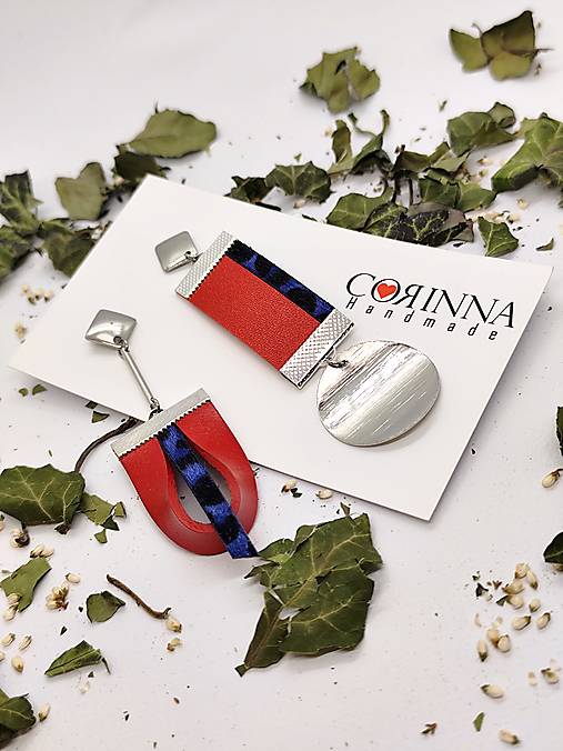 Asymetrické náušnice "CESHAA"