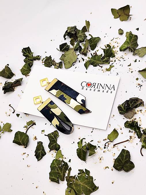 Asymetrické náušnice "WILD"