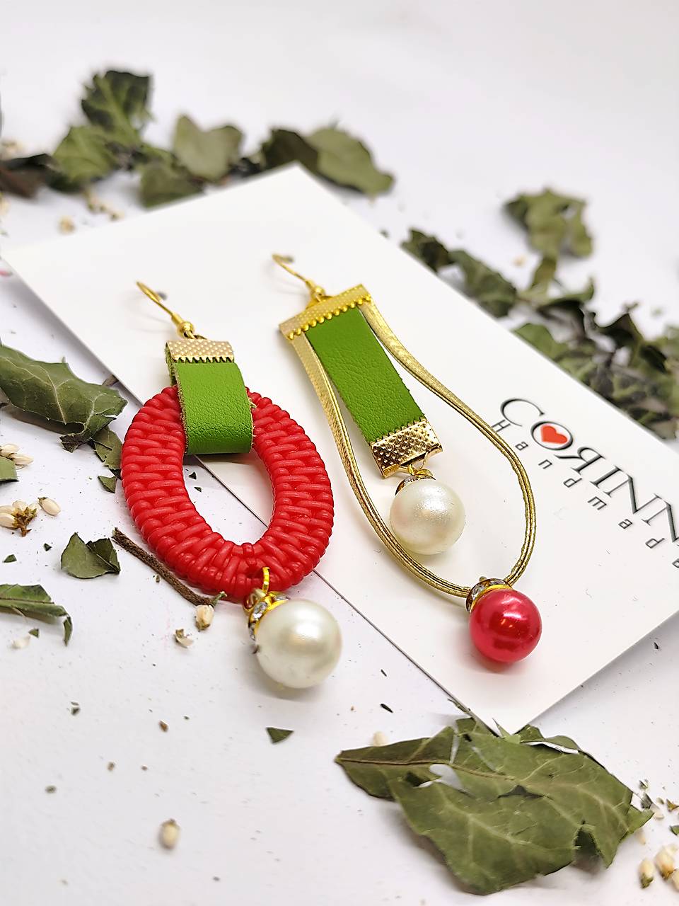 Asymetrické náušnice "GIZELA"