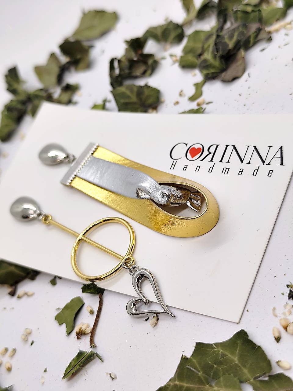 Asymetrické náušnice "ESTRELLA"