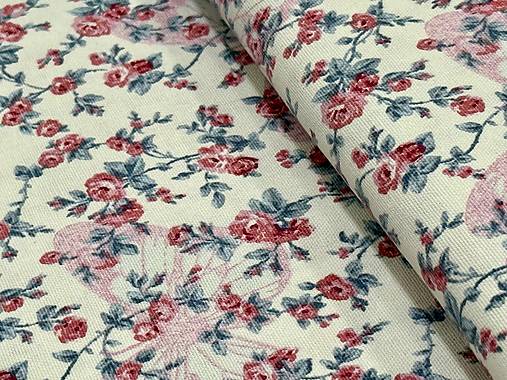 100% BAVLNA DEKOR STOF/ MOTÝLE